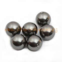Crystal Dark Grey Pearl 10mm - NEPRŮCHOZÍ